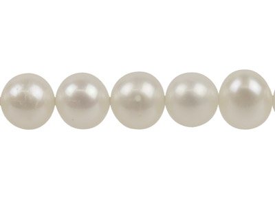 Cultured Pearls, 4-4.5mm, Natural  White, Potatoe Round, 16