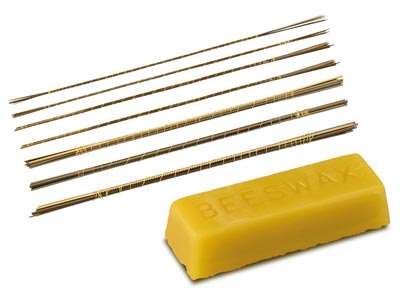 Super Pike Swiss Jeweller's Saw    Blades Expert Set Of 72 With 1oz   Beeswax Block - Standard Image - 1