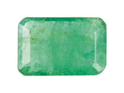 Emerald, Octagon, 6x4mm - Standard Image - 1