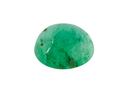 Emerald, Round Cabochon, 3mm - Standard Image - 1
