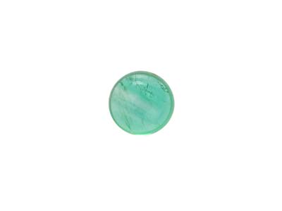 Emerald, Round Cabochon, 5mm - Standard Image - 1