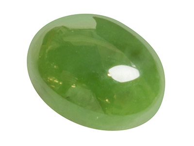 Nephrite Jade, Oval Cabochon 9x7mm - Standard Image - 1