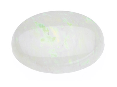 Opal, Oval Cabochon, 5x4mm - Standard Image - 1