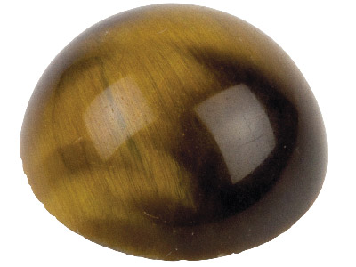 Tiger's-eye, Round Cabochon 12mm - Standard Image - 1