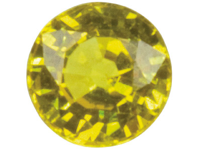 Yellow Sapphire, Round, 5mm - Standard Image - 1
