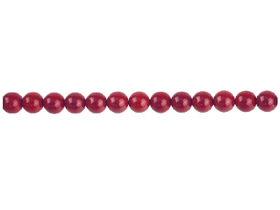 Red Jasper Semi Precious Round     Beads 6mm 15