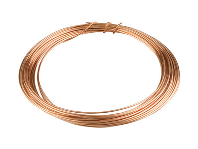 Copper Round Wire 1.0mm X 7.5m     Fully Annealed - Standard Image - 1