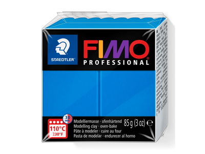Fimo Professional True Blue 85g    Polymer Clay Block Fimo Colour     Reference 300 - Standard Image - 1