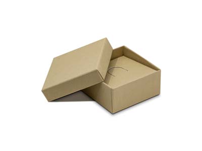 Kraft Recycled Paper Ring Box 100 Recycled