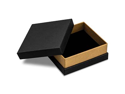 Black And Gold Metallic Large      Universal Box