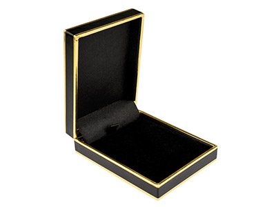 Black And Gold 2 Tone Pendant Box