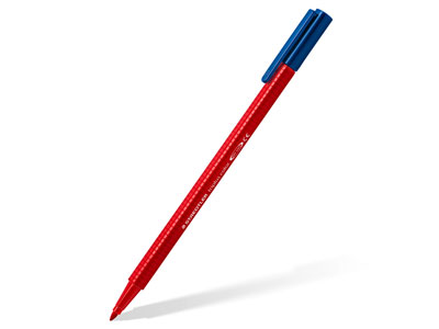 Staedtler Triplus, Set Of 10       Triangular Fibre Tip Pens In       Assorted Colours - Standard Image - 3