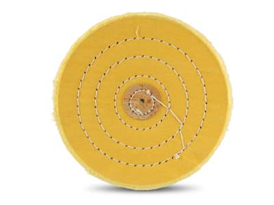 Stitched Cotton Mop, Yellow, 152mm X 50 Ply - Standard Image - 2