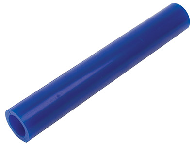 Ferris Round Wax Tube With Centred Hole, Blue, 152mm/6