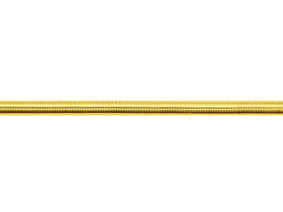 Gold Tone Gimp Size A, 0.60mm, 2 X 1 Metre Lengths - Standard Image - 2
