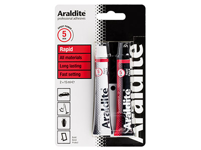 Araldite Rapid 2x15ml Tubes UN3082 - Standard Image - 1