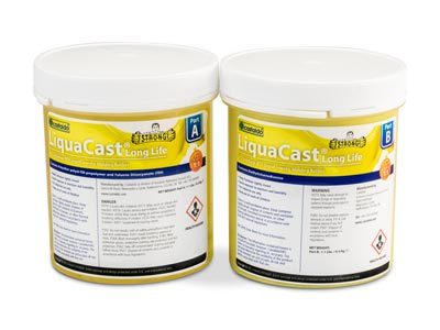 Castaldo Liquacast, RTV Liquid     Moulding Rubber, Long Life, 1kg,   Yellow - Standard Image - 1
