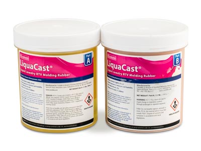 Castaldo Liquacast, RTV Liquid     Moulding Rubber, Cold Cure, 1kg,   Pink