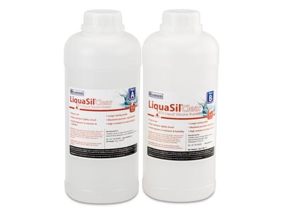 Castaldo LiquaSilClear 1:1, RTV     Liquid Moulding Rubber, Clear, 2kg, Clear