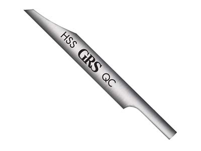 GRS Quick Change HSS Round Graver 0.8mm Diameter