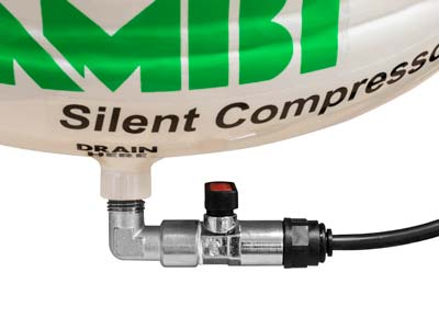 Bambi BB8 0.5hp, 8 Bar 9 Litre     Capacity Compressor - Standard Image - 7