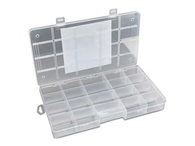 Beadsmith Large Keeper Box 20      Compartments 33x19cm - Standard Image - 1