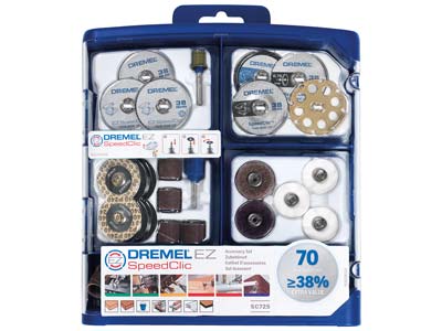 Dremel Ez Speedclic Multipurpose   Accessory Set 70 Pieces - Standard Image - 1