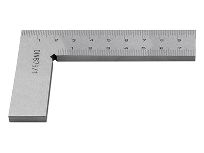 Technique Professional Stainless   Steel Engineers Square 100 X 70mm - Standard Image - 2