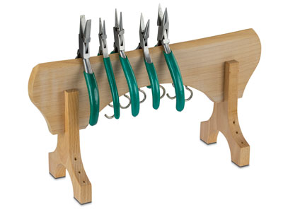 Wooden Collapsible Pliers Stand - Standard Image - 3