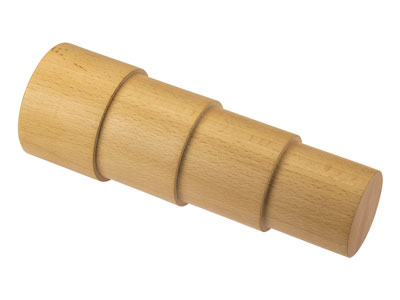 Wooden Round Stepped Bracelet      Mandrel - Standard Image - 1