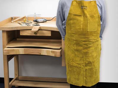 Durston Deluxe Leather Apron - Standard Image - 2