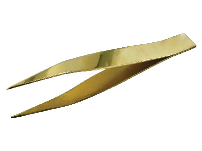 Brass Tweezers, Standard - Standard Image - 1