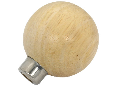 Wooden Handle, Shape A, Spherical - Standard Image - 1