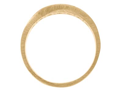 9ct Yellow Gold Eternity Ring 7    Stone Hallmarked Stone Size 3mm    Size P, 100% Recycled Gold - Standard Image - 2