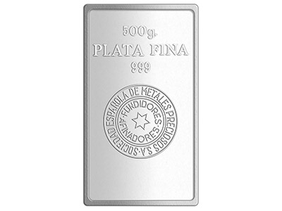 Fine Silver Bar 500gms - Standard Image - 1