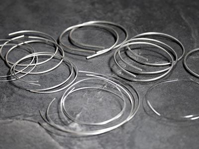 Sterling Silver Round Wire 2.00mm X 500mm, Fully Annealed, 100%         Recycled Silver - Standard Image - 8