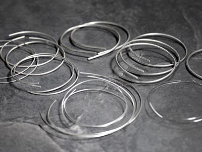 Sterling Silver Round Wire 2.00mm X 2000mm, Fully Annealed, 100%        Recycled Silver - Standard Image - 8
