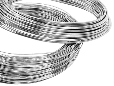 Sterling Silver Round Wire 0.50mm  Fully Hard, 30g Coils, 100        Recycled Silver