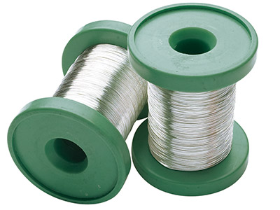 Sterling Silver Round Wire 0.60mm   Half Hard, 30g Reels, 100 Recycled Silver