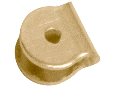 9ct Yellow Gold Fichu Joint 850,   100% Recycled Gold - Standard Image - 1