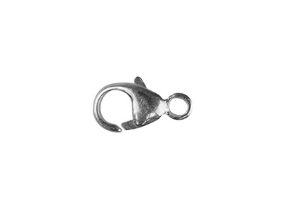 Sterling Silver Oval Trigger Clasp 8mm