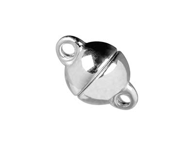 Sterling Silver Langer® Magnetic   Clasp 6mm Round Ball - Standard Image - 1