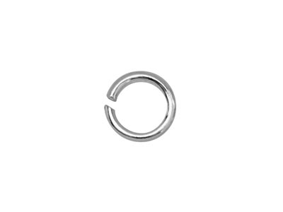 Sterling Silver Open Jump Ring     Light 3mm Pack of 10 - Standard Image - 2