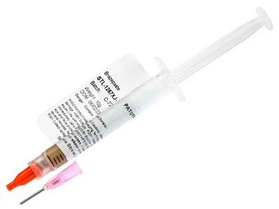 Cooksongold Silver Solder Paste 10g Extra Easy Syringe