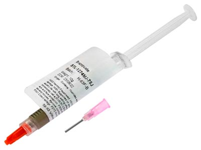 Cooksongold Silver Solder Paste 10g Medium Syringe - Standard Image - 1