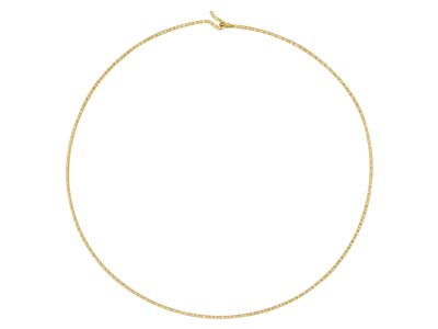 Gold Filled 1.3mm Sparkle Wire     Choker - Standard Image - 1