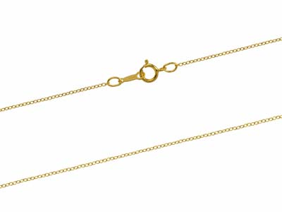 Gold Filled 1.2mm Trace Chain      18