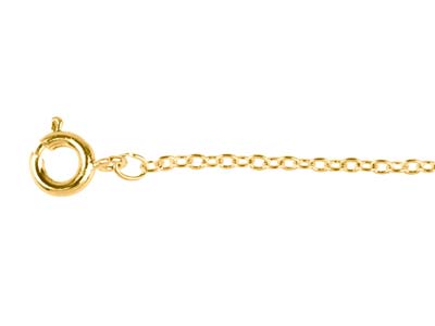 Gold Plated 1.6mm Trace Chain      24