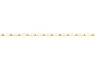 Gold Filled 2.0mm Loose Flat       Paperclip Chain - Standard Image - 1