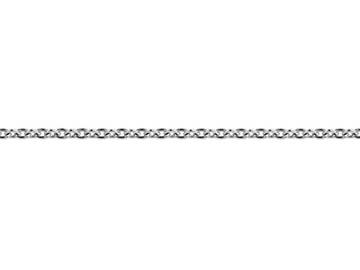 Sterling Silver 1.1mm Loose Trace  Chain, 100% Recycled Silver - Standard Image - 1